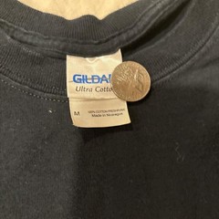 Gildan Men’s Black and Navy Tshirt