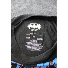 DC Comics Batman Batmobile Graphic T-Shirt Mens Medium Black Retro Neon 2024