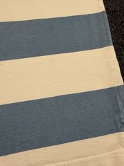 Vintage Claiborne Striped Cotton T-Shirt Adult M Relaxed Casual 90s