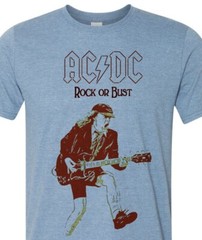 AC/DC – Rock Or Bust – America’s Great Band Ever – 80’s Music – Gen X – Unisex