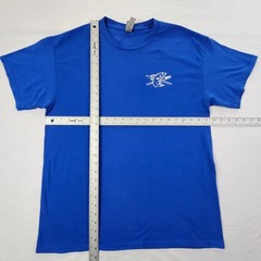 Isles of Capri Fish House FL Blue Short Sleeve Cotton Blend T-Shirt Men’s L