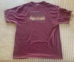 Vintage Men’s Multnomah Falls Oregon T Shirt Plum Purple Sz XXL