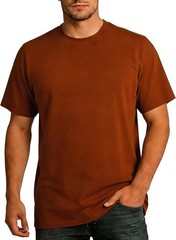 True Classic Men’s T-Shirt Short Sleeve Athletic Cut Crew Neck Basics Tee Shirt
