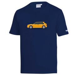 LANCIA DELTA FULL T-SHIRT blue short sleeve t-shirt SPARCO ✔