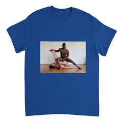 Heavyweight Unisex Crewneck T-shirt Gay related Pattern