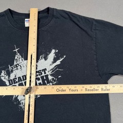 Deadliest Catch Discovery Channel T-Shirt Mens Size L Graphic Tee Jerzees