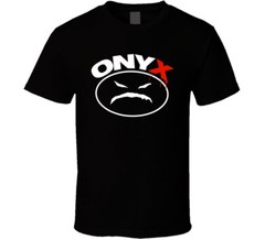 Onyx Logo 80s 90s Rap Group Hip Hop Music Fan T Shirt