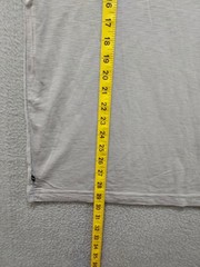 Travis Mathew Men T Shirt L Gray short Sleeve Crew Neck Pullover Stretch Casual