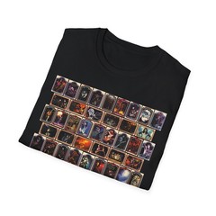 KISS 1978 Trading Cards DONRUSS Series 1 T-Shirt Graphic Tee Gene Paul Ace Peter