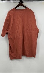Carhartt Short Sleeve Pocket Tee Shirt Men’s 2XL Orange Workwear