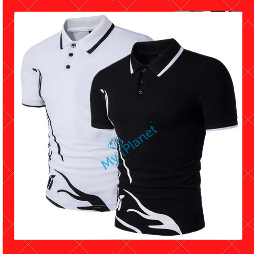 Camiseta De Verano Para Hombre Camiseta De Manga Corta Elegante Casual Lujo