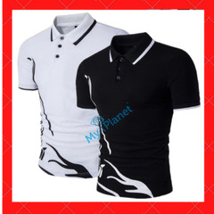 Camiseta De Verano Para Hombre Camiseta De Manga Corta Elegante Casual Lujo