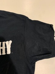 Sons of Anarchy Shirt Medium Black Grim Reaper Motorcycle Vintage Promo Samcro