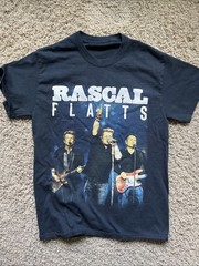 Rascal Flatts 2016 Rhythm & Roots Tour T-Shirt Black Small Country