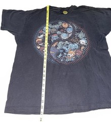 Avengers T-Shirt Men’s L Large Heroes Villains Thanos Spider-Man Iron Man Marvel