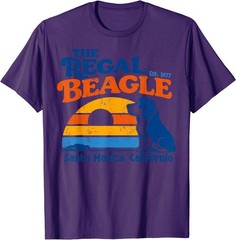Vintage The Regal Beagle Est 1977 Santa Monica California T-Shirt