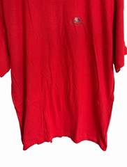Vintage Fruit Of The Loom Single Stitch T Shirt Logo Front New Size L Red USA