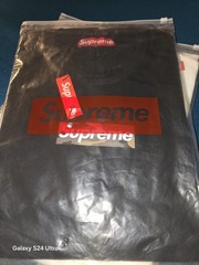 SUPREME TEE 2X BOX CAMO LOGO