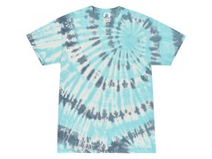 Pick a Blue Tie Dye T-Shirts Adult S M L XL 2XL 3XL 4XL 5XL Colortone