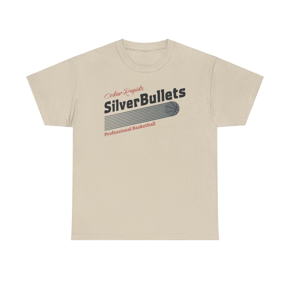 Cedar Rapids Iowa Silver Bullets CBA ’88-91 T-shirt