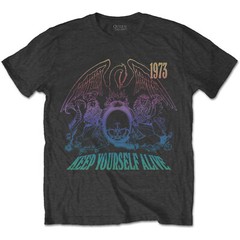 Queen – Freddie Mercury – Keep Yourself Alive – Charcoal Grey T-shirt