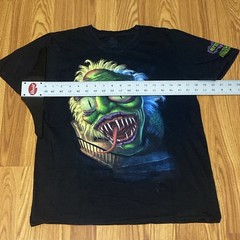 Universal Studios HHN Halloween Horror 2021 Nights Beetlejuice Snake Shirt M