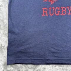 Rugby Imports American Rugby Tank Top Navy Blue Red Graphic XS 100% COTTON