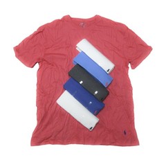Polo Ralph Lauren Men’s Assorted Colors Classic Fit Crew-Neck Shirt 6 Pack (XL)