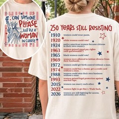 Put A Woman In Charge Shirt Feminist 4th of July Protest Tee