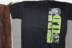 MOTORCYCLE WOLF MOON BIKER BORN TO BE WILD BIKE T-SHIRT SHIRT