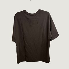 Alo Yoga Oversized Heavyweight T-Shirt Espresso Brown Modal Cotton Blend Large