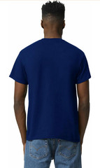 (PACK OF 2) Gildan Unisex-Adult Dryblend T-Shirt Navy Medium G8000