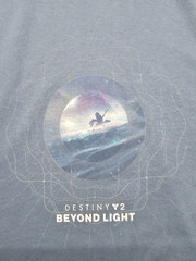 DESTINY 2 BEYOND LIGHT T-SHIRT – LOOTWEAR – 2XL – NWOT – LIGHT BLUE