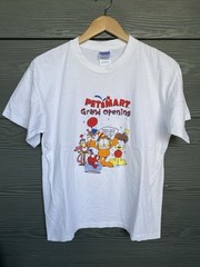 Vintage 90s Garfield Pet Smart Grand Opening Men’s T-Shirt Large Dogs Cats Rare