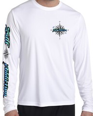 Salt Addiction t shirt long sleeve microfiber Ocean fishing uv 50+ Quick Dry