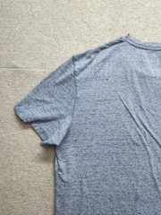 American Eagle Outfitters Men T Shirt M Blue Heather Classic Fit Short Sleeve