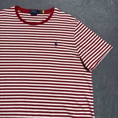 Polo Ralph Lauren Shirt Men’s XL Red White Custom Fit Slim Where’s Waldo