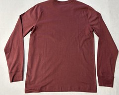 George Men’s Cotton Crewneck Tee with Long Sleeves, Size Small (34-36) NWT