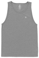 Volcom Solid Heather Men’s Tank – Heather Grey – New