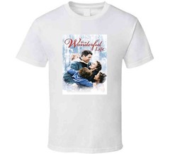 It’s A Wonderful Life Movie Tee Classic Holiday Film T Shirt