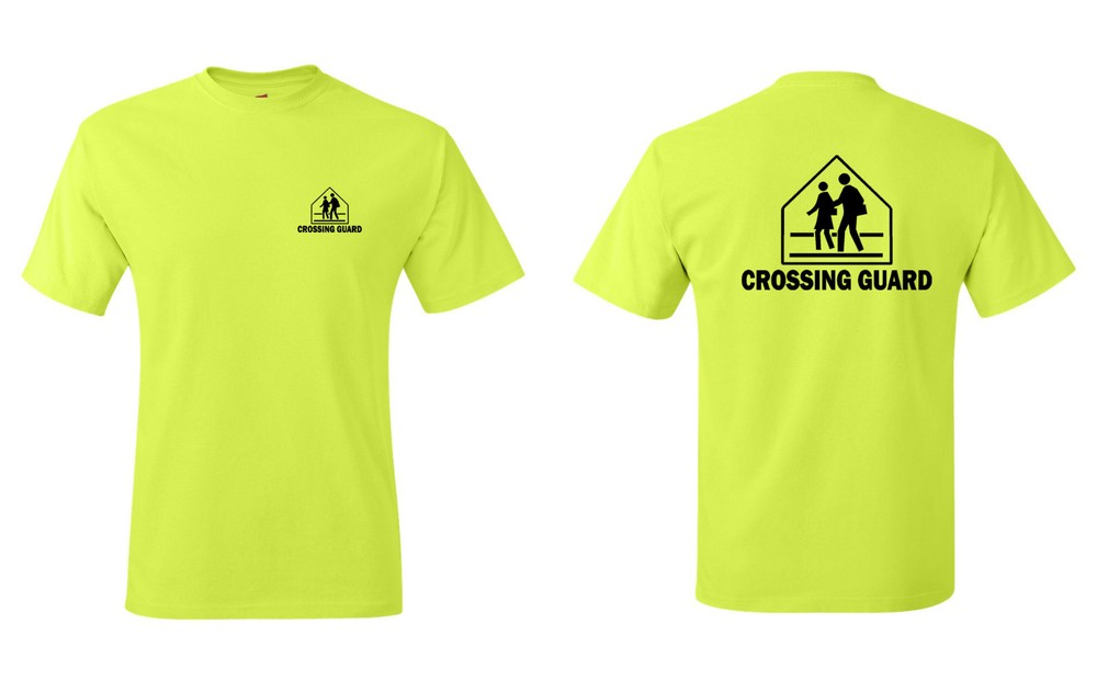 Crossing Guard School Safety Team Members T-shirts S-5XL sizes