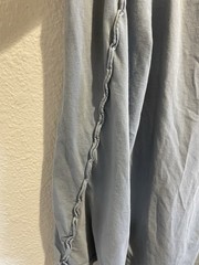 Big Star Surf Safari Malibu Shirt XL Blue Exposed Overlock Seam Graphic Tee