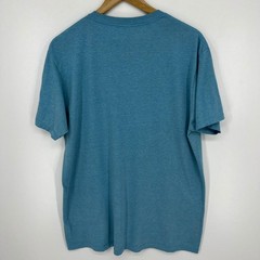 Rip Curl Mens Graphic T-Shirt Blue Heather Standard Fit Large Short Sleeve