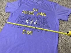 AJR THE MAYBE MAN TOUR 2024 Purple Unisex TShirt (size Medium)