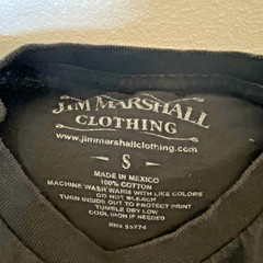 Johnny Cash Middle Finger San Quentin Prison Black T-shirt Men’s Size Small