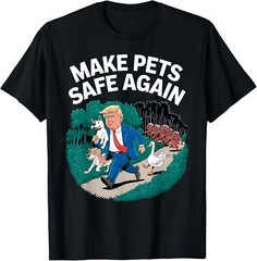 Ohio Cats Dogs Goose 2024 Debate Make Pets Safe Again T-Shirt S-3XL