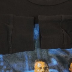 Boyz In The Hood T-Shirt Long Sleeve Black Small Front Graphic /Sleeve Spellout