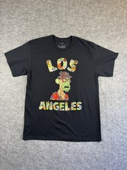 Sneaker Con Los Angeles Shirt Mens Size Large Black Ape Graphic Streetwear Tee
