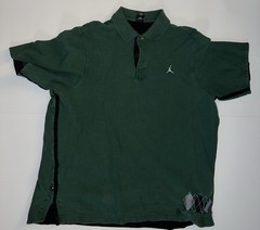 Vintage Air Jordan Brand Green Polo Og Y2k Sz 3xl