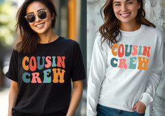 Cousin Crew Shirt: Matching Family Vacation Tee